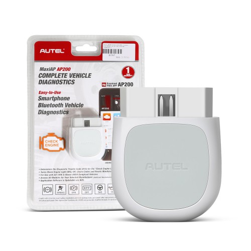 [Pre-Order] 2024 Autel MaxiAP AP200 Bluetooth Full Systems Diagnostic Tool with AutoVIN Service for Family DIYers