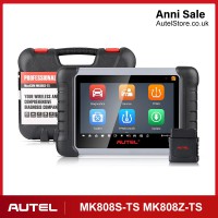 2024 Autel MaxiCOM MK808S-TS MK808Z-TS TPMS Relearn Tool Support Sensor Programming and Battery Testing Functions