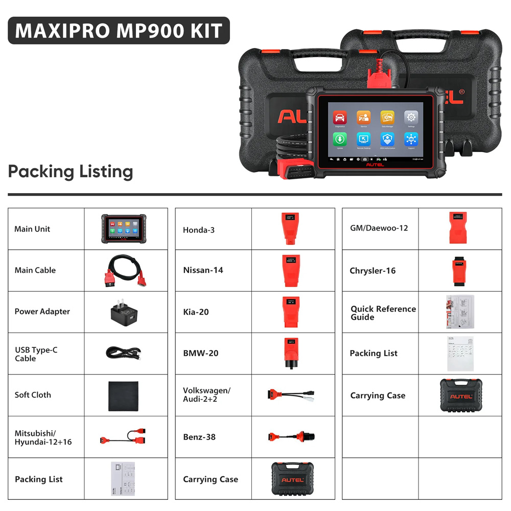 Autel MaxiPRO MP900E-KIT
