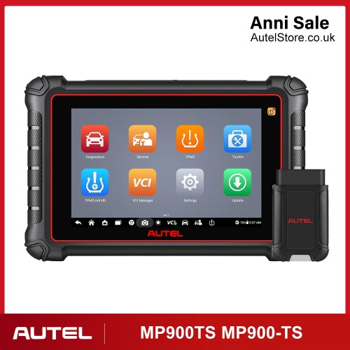 2024 Autel MaxiPRO MP900TS MP900-TS OE-Level Automotive Diagnostic Tablet with Complete TPMS Programming Support DoIP/CAN FD Protocols