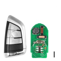 Autel Razor Style IKEYBW003AL BMW 3 Buttons Smart Universal Key Compatible with BMW and Other 700+ Car Makes