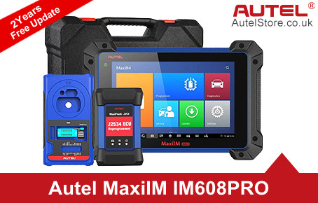 [2Years Free Update][Ship from UK] 2022 Autel MaxiIM IM608 PRO Advanced IMMO and Key Programming Tool (No Area Restriction)