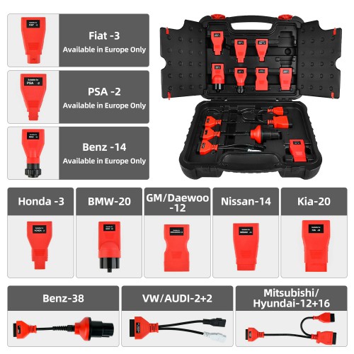 [UK Ship] 2022 Autel MaxiPRO MP808BT Full System Diagnostic Tool with Complete OBD1 Adapters Support Wireless Connection (Upgrade Ver. of MP808 DS808)