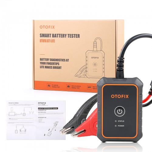 OTOFIX BT1 Lite Car Battery Analyser with OBD II Compatible with iOS and Android Mobiles/ Tablet