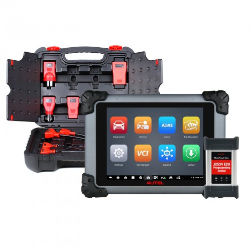 2024 Autel MaxiSys MS908S Pro II with MSOBD2KIT Non-OBDII Adapters Support SCAN VIN and Pre&Post Scan Get Free Autel MV108S