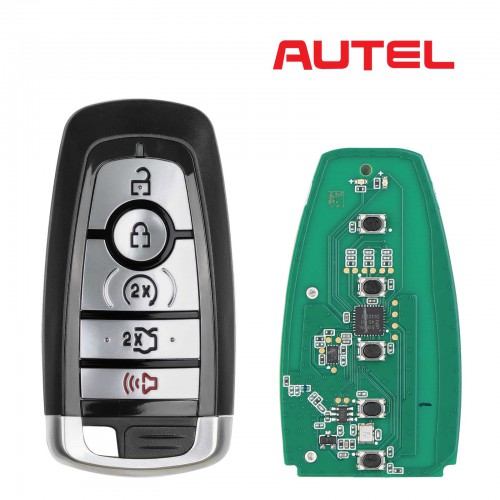 AUTEL MAXIIM IKEY Premium Style IKEYFD005AH Ford 5 Buttons Universal Smart Key (Remote Start/ Trunk/ Panic) 10pcs/lot