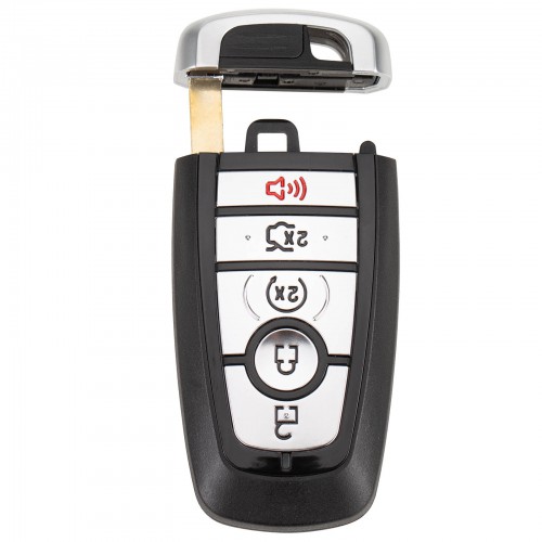 AUTEL MAXIIM IKEY Premium Style IKEYFD005AL Ford 5 Buttons 315/433 MHz Universal Smart Key (Trunk/ Panic/ Remote Start) 5pcs/lot