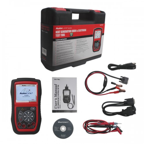 Original Autel AutoLink AL539B OBDII Code Reader & Battery Test Tool Free Shipping by DHL