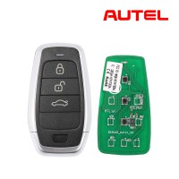 AUTEL MAXIIM IKEY Standard Style IKEYAT003BL 3 Buttons Independent Smart Key (Lock/ Unlock/ Trunk)
