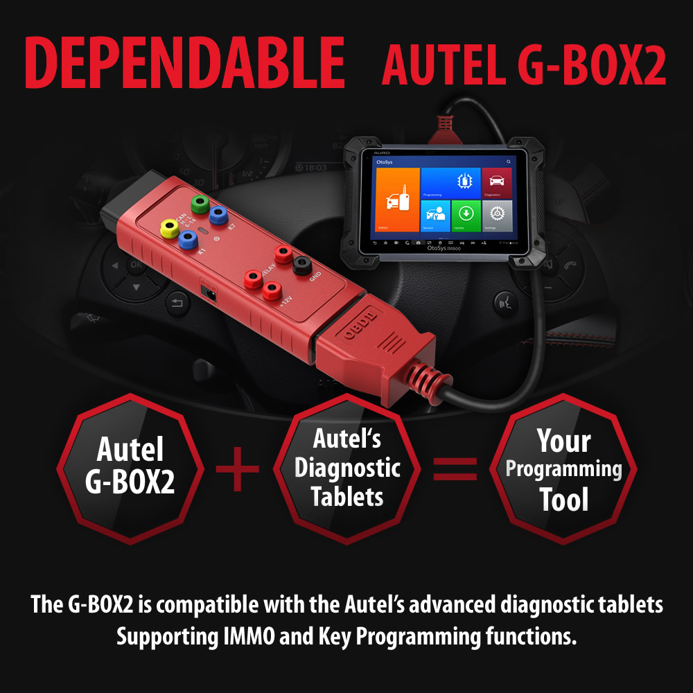 Autel G-BOX2 Accessory Tool for Mercedes Benz All Key Lost