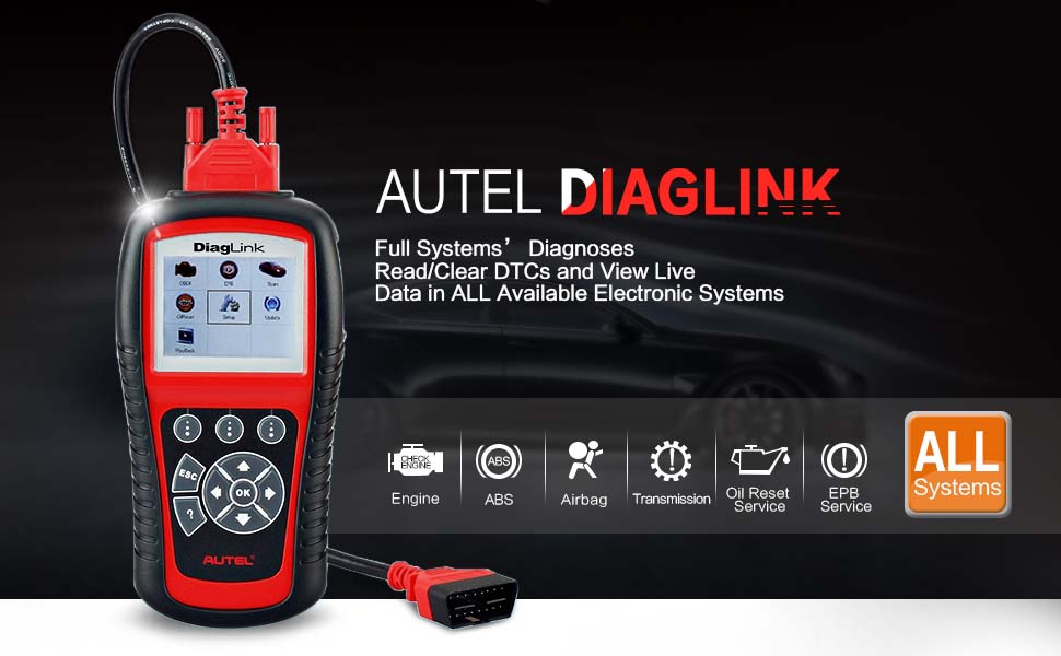 Autel Diaglink Full Systems Diagnostic Scanner