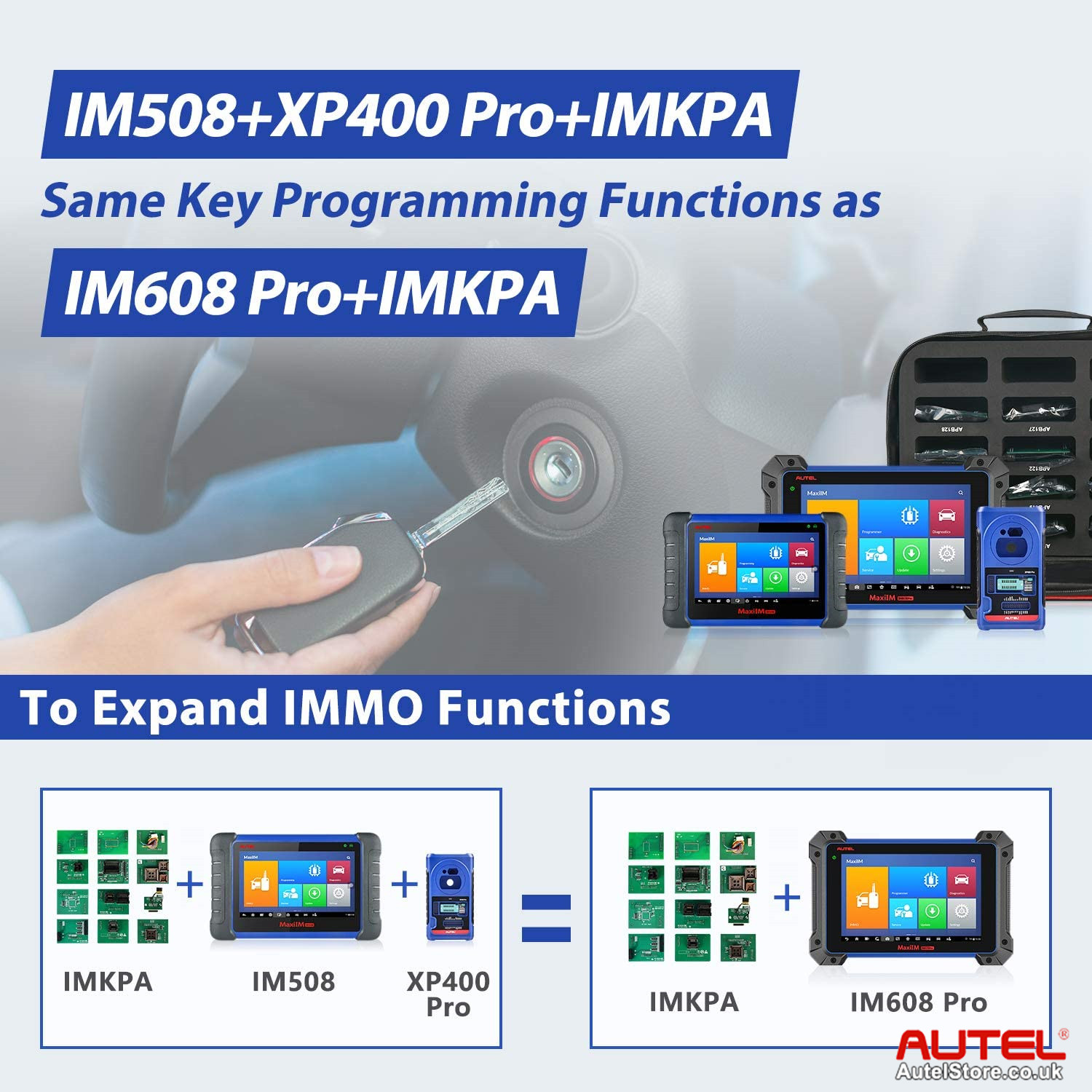 Autel IMKPA Expanded Key Programming Accessories