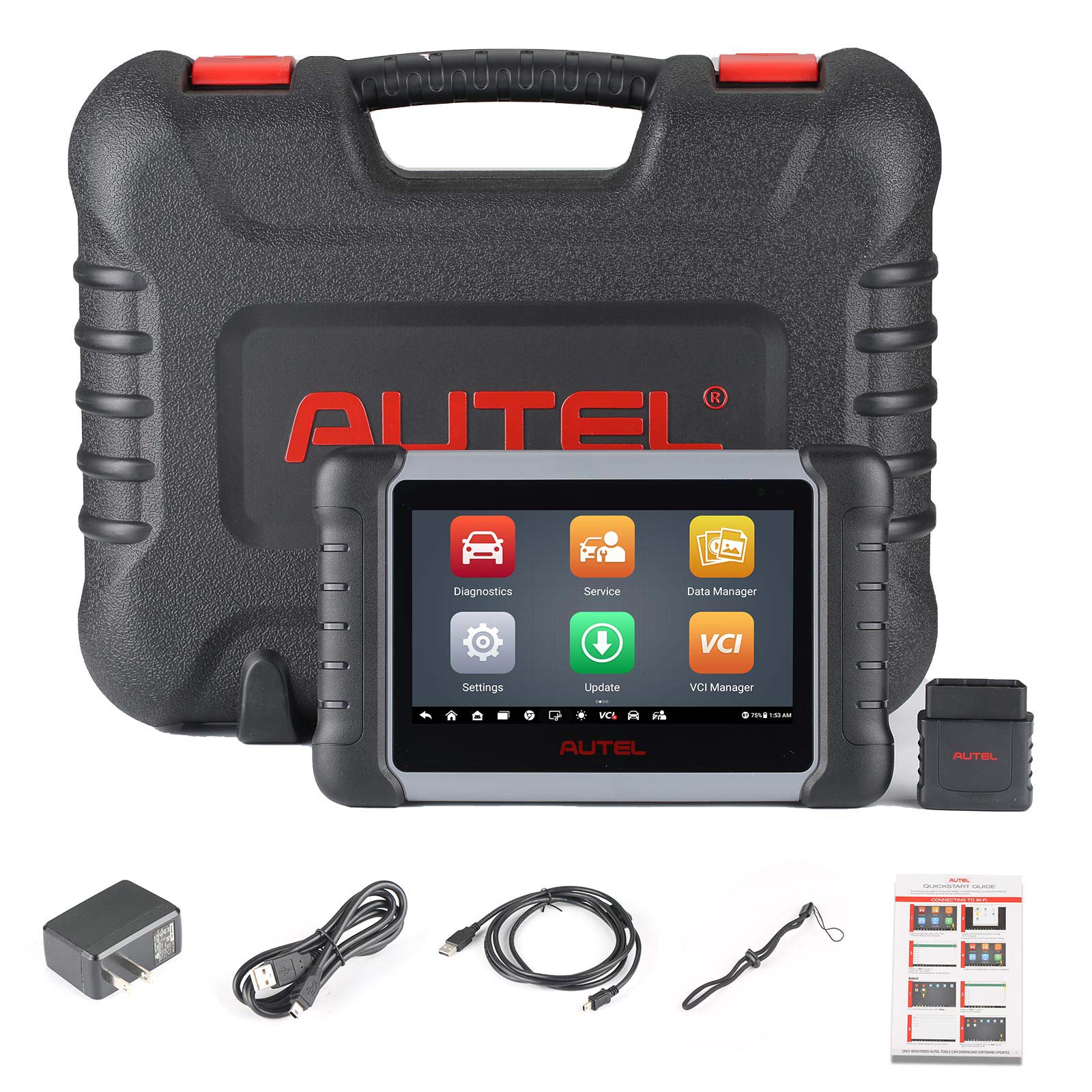 2024 Autel MaxiCOM MK808Z-BT Full System Diagnostic Newly Adds Active Test  & Battery Testing