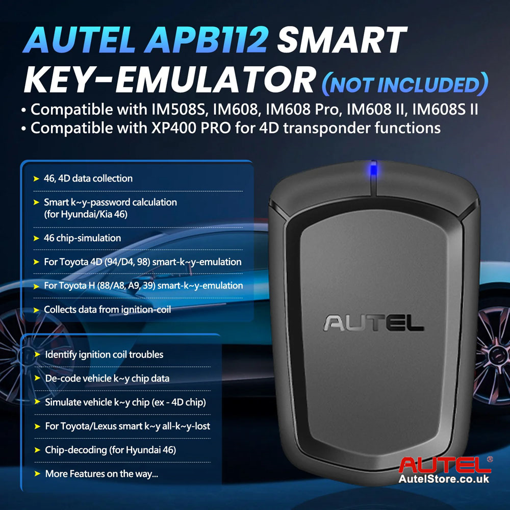 Autel IM508S Plus APB112 and G-BOX2