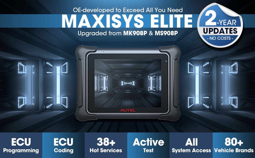 Autel MaxiSys Elite II Pro with Free Autel BT506